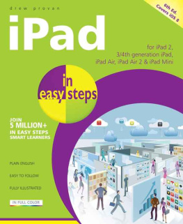 Provan - IPad in Easy Steps: Covers iOS 8