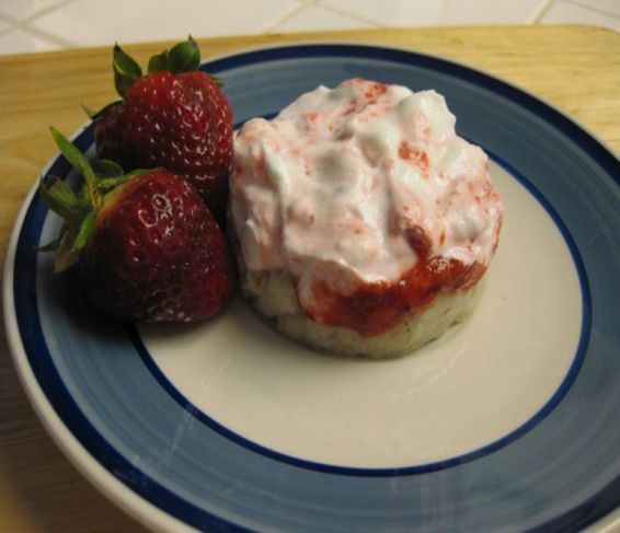 4-5 medium strawberries stems removed and chopped 12 cup plain or vanilla - photo 3