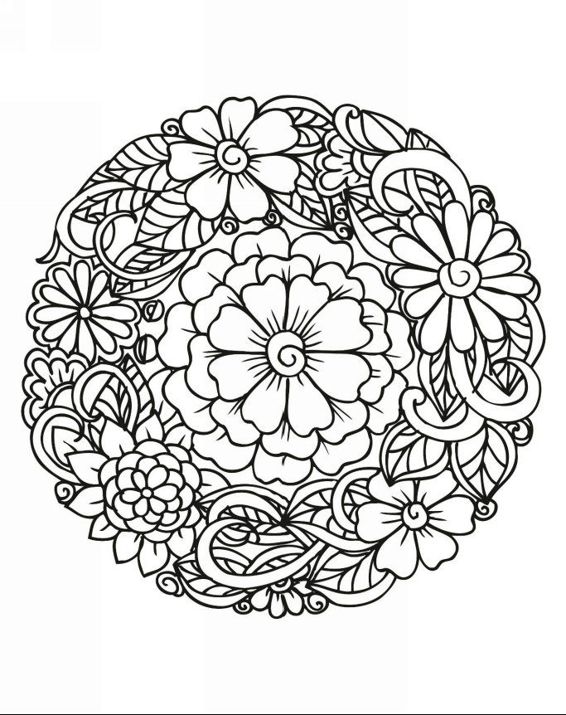 Zendoodle Coloring Magneficent Colors 30 Lovely Butterflies and Flowers to Color and Exhibit - photo 24