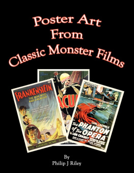 Riley Poster art from the classic monster films : a Filmonster & Magicimage filmbook companion