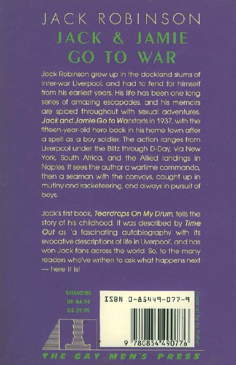 First published in March 1988 by GMP JACK JAMIE GO TO WAR JACK ROBINSON - photo 2