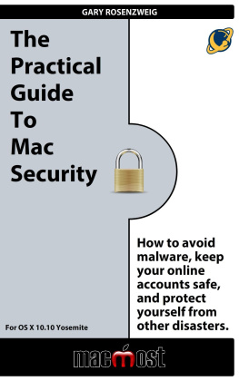 Rosenzweig - The Practical Guide to Mac Security: How to avoid malware, keep your online accounts safe, and protect yourself from other disasters.