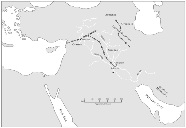 The Carrhae Campaign Introduction In the summer of 53 BC on a plain in northern - photo 6