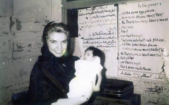 Jean Sasson with Kuwaiti baby in Riyadh Saudi Arabia c The Sasson - photo 1