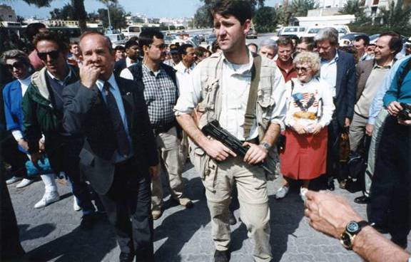 March 15 1991 Photo of Jean Sasson and others invited on FREEDOM FLIGHT from - photo 2