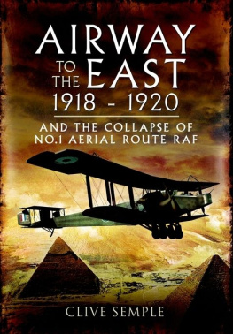 Semple - Airway to the East 1918-1920