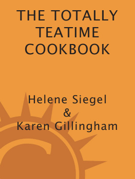 Siegel Helene - Totally teatime cookbook