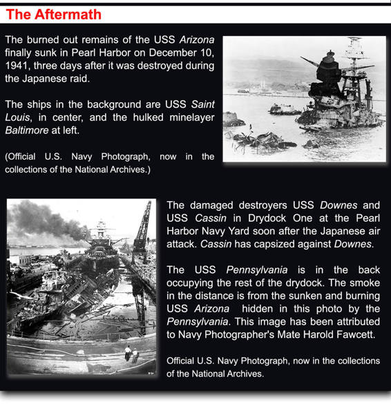 All the US ships sunk or damaged in Pearl Harbor except for three - photo 8