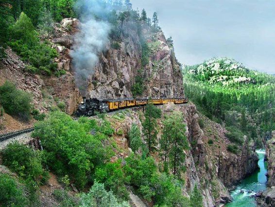 Photo of the Durango Silverton Railroad The photograph that changed my - photo 2