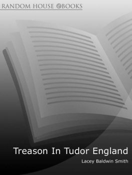 Smith Treason In Tudor England: Politics and Paranoia