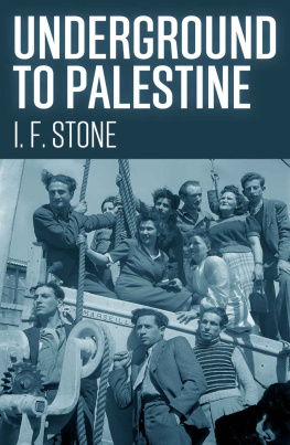 Stone - Underground to Palestine