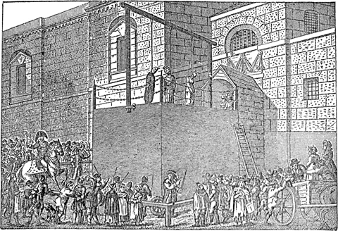 1 An execution outside Debtors Door Newgate Prison 2 Interior of the - photo 3