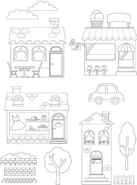 City Coloring Book for Adults Fantastic Cities Splendid Creative Designs - photo 28