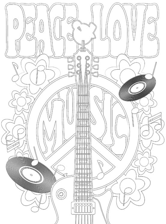 Music Coloring Book for Adults Color My Music Fill My Passion - photo 4