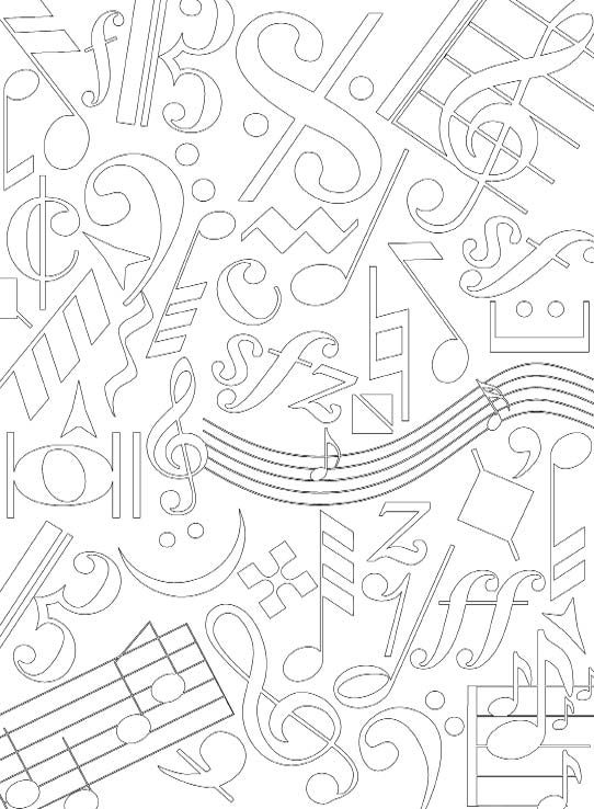 Music Coloring Book for Adults Color My Music Fill My Passion - photo 11