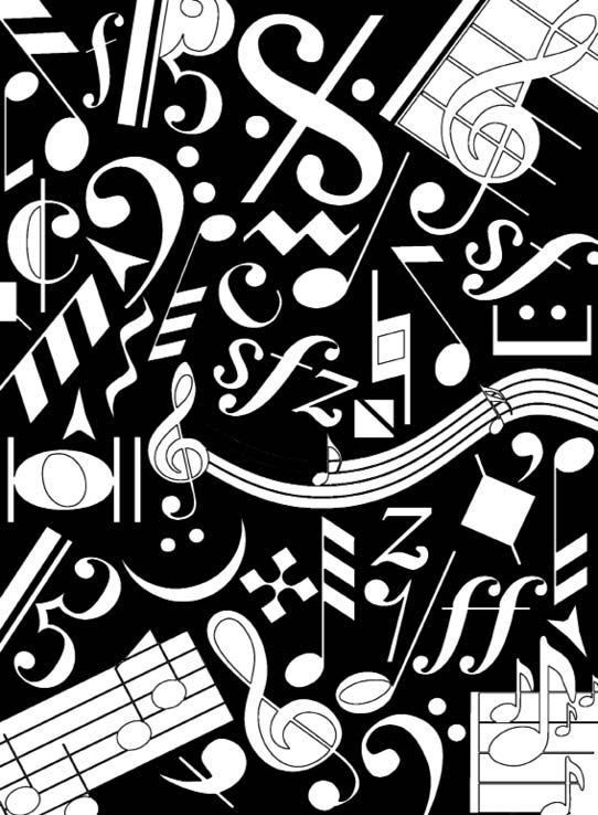 Music Coloring Book for Adults Color My Music Fill My Passion - photo 14