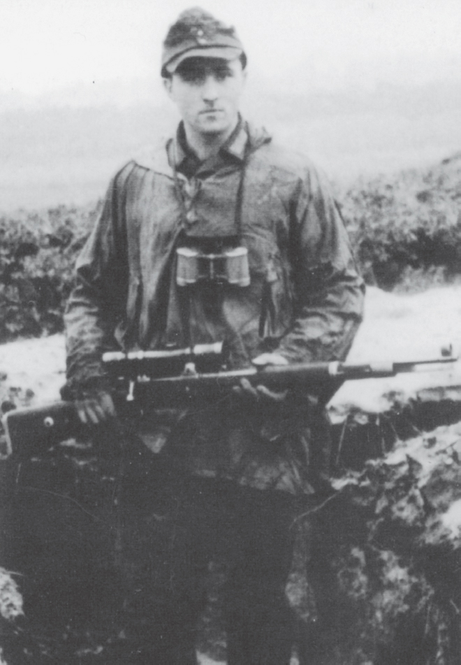 Bruno Sutkus in the early autumn of 1944 in the Carpathian mountains He - photo 1