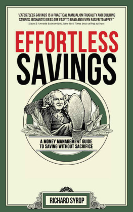 Syrop - Effortless Savings: A Money Management Guide to Saving Without Sacrifice