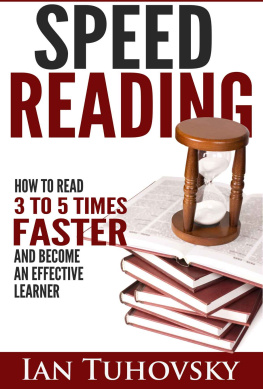 Tuhovsky - Times Faster And Become an Effective Learner