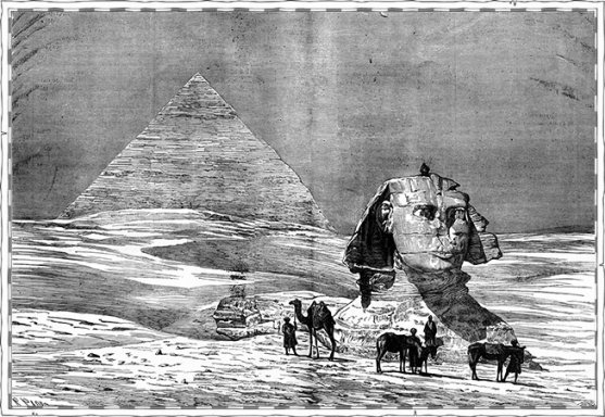 The Pyramids of Giza vintage engraved illustration One of Ramses the Greats - photo 4