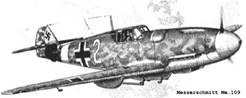 Baderstarted his attack run but as soon as the Messerschmitt pilot spotted the - photo 1