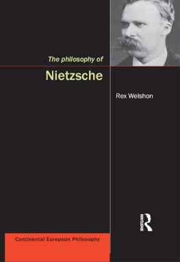 Nietzsche Friedrich Wilhelm - The Philosophy of Nietzsche