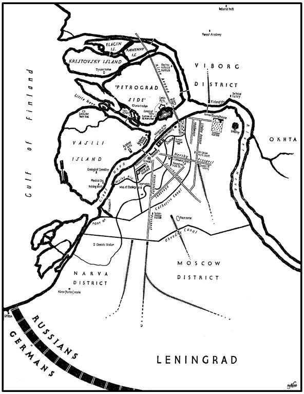 Map of Leningrad 1943 Introduction by Nicolas Werth On 24 November 1942 His - photo 3