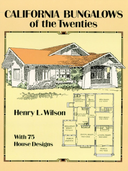 Wilson Henry L - California Bungalows of the Twenties