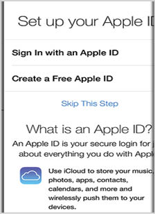 Agree to Terms and Conditions Then Set Up iCloud Tap use iCloud Tap Use - photo 5