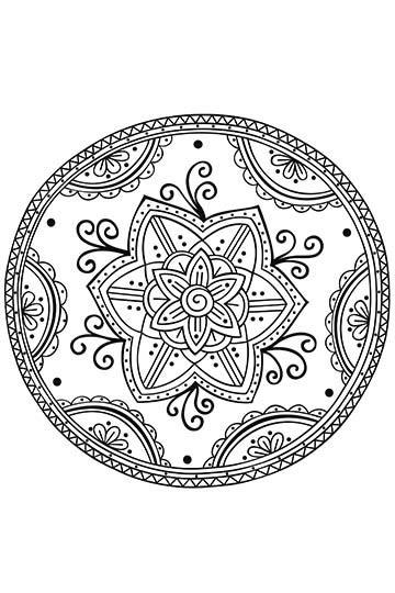 Mandala Circles 50 Mind Calming And Stress Relieving Patterns - photo 10