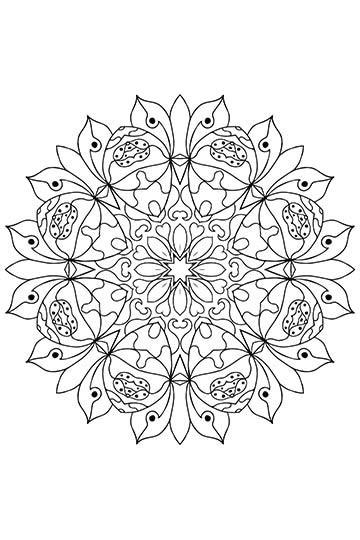 Mandala Circles 50 Mind Calming And Stress Relieving Patterns - photo 16