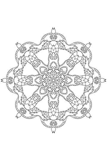 Mandala Circles 50 Mind Calming And Stress Relieving Patterns - photo 20