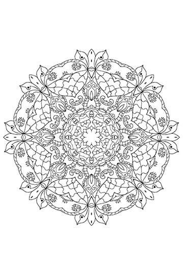 Mandala Circles 50 Mind Calming And Stress Relieving Patterns - photo 21