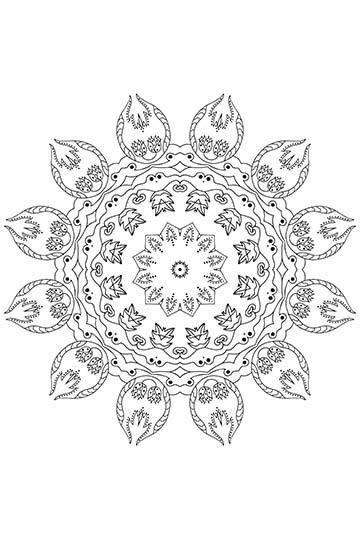 Mandala Circles 50 Mind Calming And Stress Relieving Patterns - photo 23