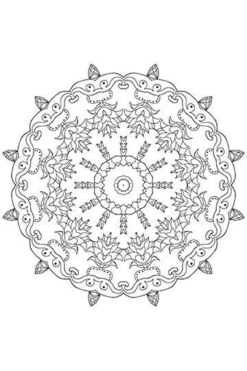 Mandala Circles 50 Mind Calming And Stress Relieving Patterns - photo 25