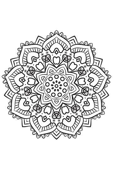 Mandala Circles 50 Mind Calming And Stress Relieving Patterns - photo 30