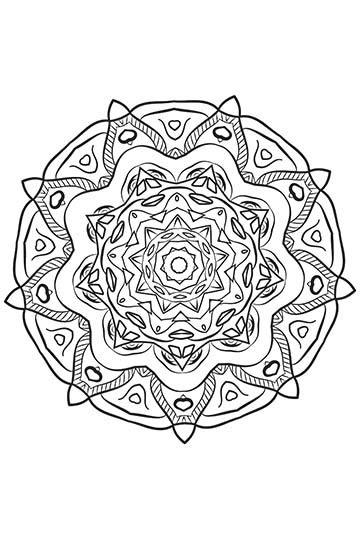 Mandala Circles 50 Mind Calming And Stress Relieving Patterns - photo 34