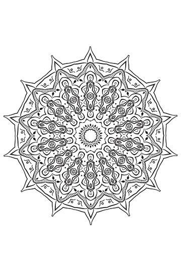 Mandala Circles 50 Mind Calming And Stress Relieving Patterns - photo 36