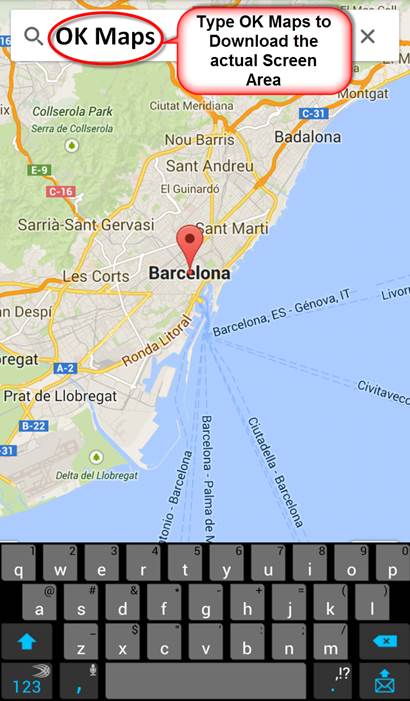 Downloading your maps before leaving forBarcelona will enable you to use them - photo 5