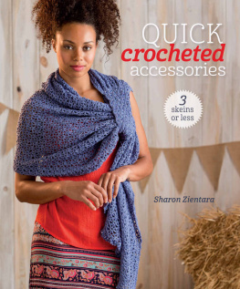 Zientara 3 Skeins or Less Quick Crocheted Accessories