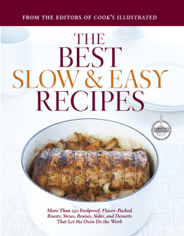 Best Slow and Easy Recipes