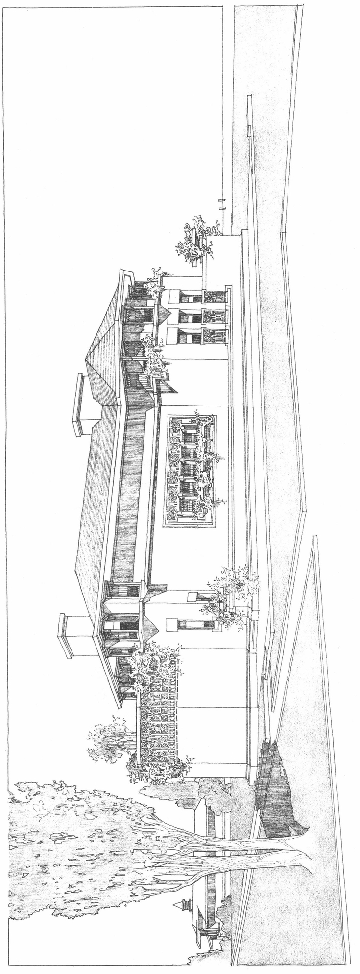 PLATE VIIIa Perspective view of dwelling for Mr McAfee Kenilworth Ill - photo 11