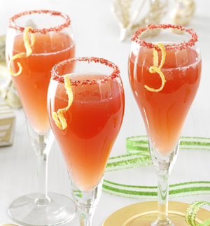 FESTIVE MIMOSA Add a splash of color to your brunch table with this rosy - photo 3