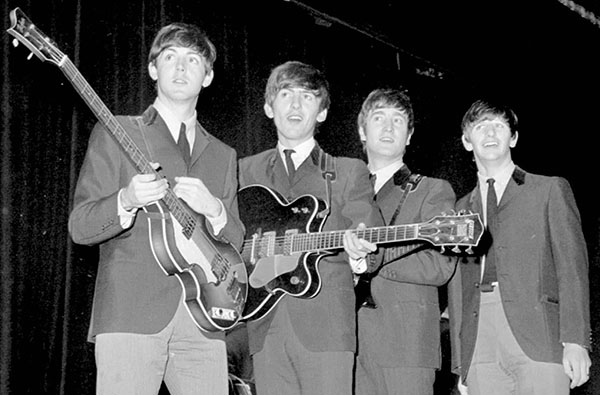 The Beatles rehearse for their appearance on the 1963 Royal Variety Performance - photo 5