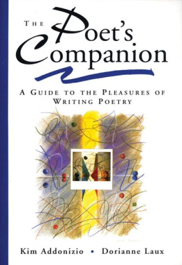 Addonizio Kim - The Poets companion : a guide to the pleasures of writing poetry