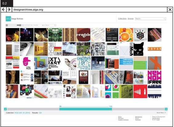 02 AIGA Design Archives created by Second Story The design incorporates many - photo 5