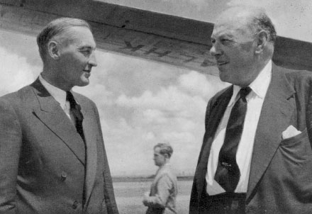 Evelyn Baring and Oliver Lyttelton at Nairobi airport April 1953 The - photo 12