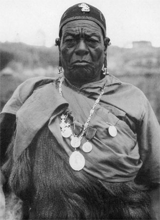 The redoubtable Chief Njiri an image of the foremost Loyalist chief proudly - photo 13