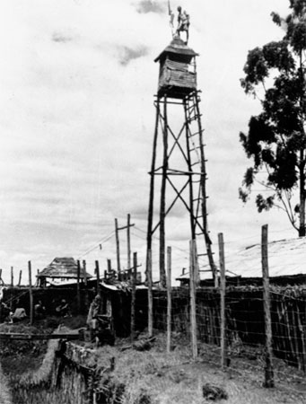 A fortified Home Guard post at Kiajogu in Nyeri District with watchtower and - photo 19