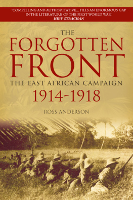 Anderson - The forgotten front : the East African campaign 1914-1918